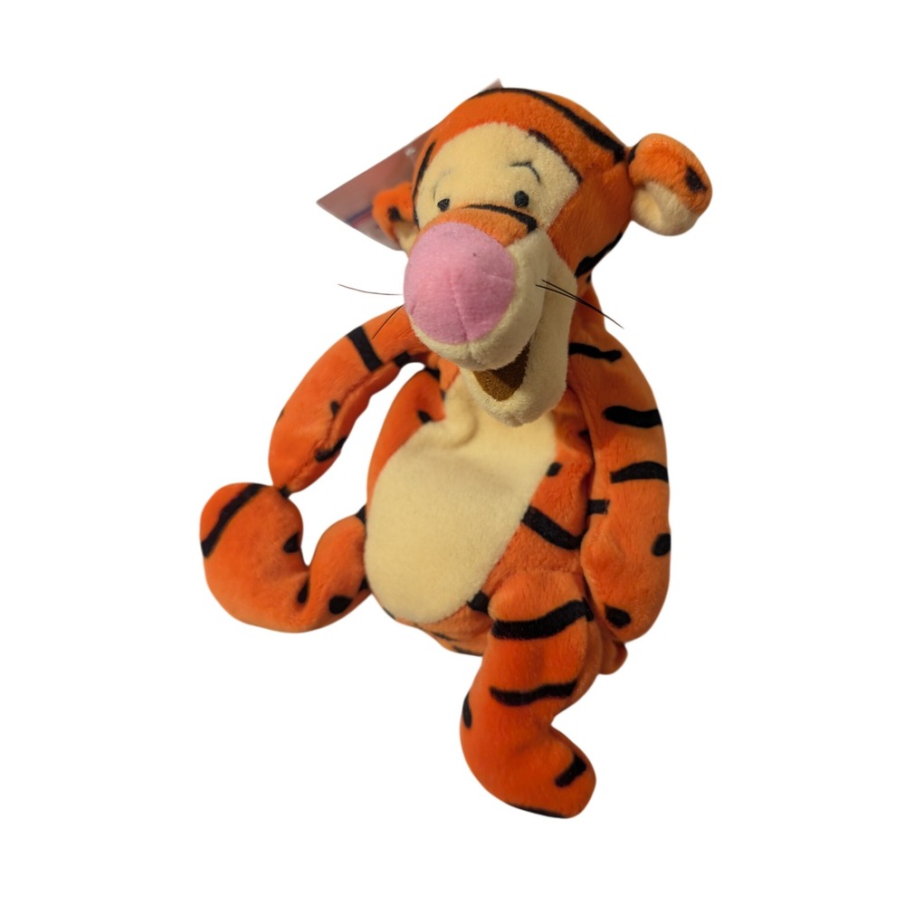 Disney Store Tigger Mini Bean Bag Plush Stuffed Animal 9 Inches NWT Nostalgia